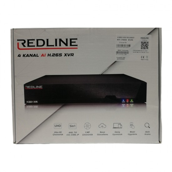 XVR RT-7004 Recorder Redline
