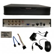 Redline 8 Channel RT-8008 XVR Recorder XVR-8008( No HDD)