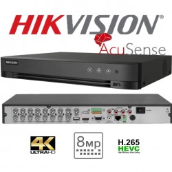 Hikvision 16CH Acusense Turbo DVR 8MP
