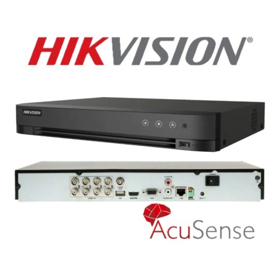 Hikvision 8CH Acusense Turbo DVR 5MP 3K