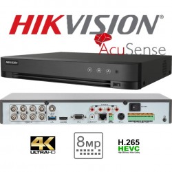 Hikvision 8CH Acusense Turbo DVR 8MP