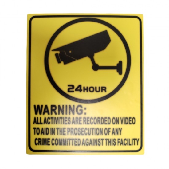 Warning CCTV Cameras in Operation Sign