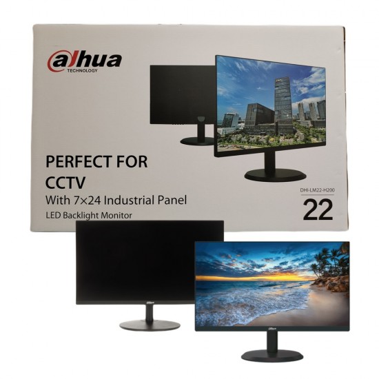 Dahua 22" Commercial LED Display Full HD Monitor from Satcity.ie Ireland Limerick Dahua 22" Commercial LED Display Full HD Monitor - HDMI & VGA