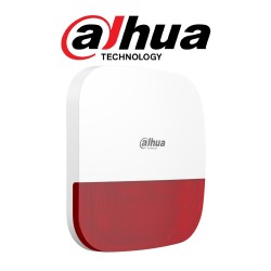 Dahua Wireless Alarm Internal External Siren (Red)
