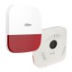 Dahua Wireless Alarm Internal External Siren (Red)