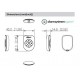 Dahua Wireless Alarm Keyfob