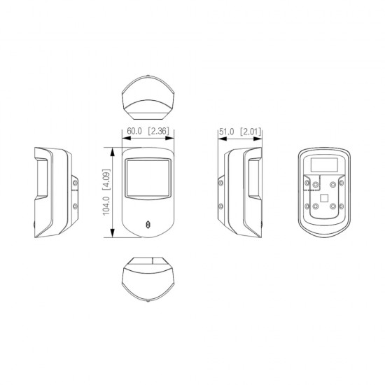 Dahua Wireless Alarm Dual Tech PIR from Satcity.ie Ireland Limerick Dahua Wireless Alarm Dual Tech PIR