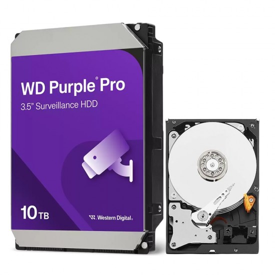 10TB WD Purple Pro Surveillance CCTV Hard Drive (3.5")