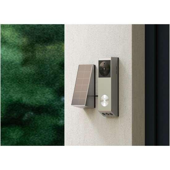 EZVIZ EP3x Pro - Battery Powered WiFi Doorbell Kit with Solar Panel