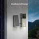 EZVIZ HP3 Pro - Battery Powered WiFi Doorbell Kit with Solar Panel 3MP 2K Grey