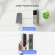 EZVIZ HP3 Pro - Battery Powered WiFi Doorbell Kit with Solar Panel 3MP 2K Grey