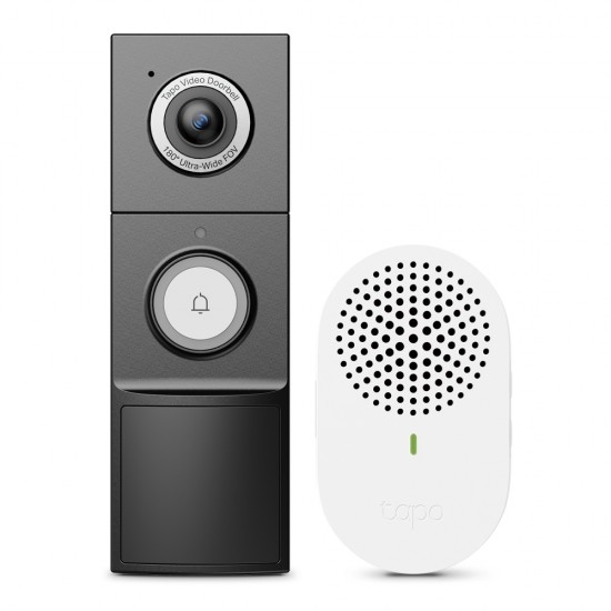 Tp-Link Tapo 5MP 2K  D235 Tapo Smart Battery Video Doorbell