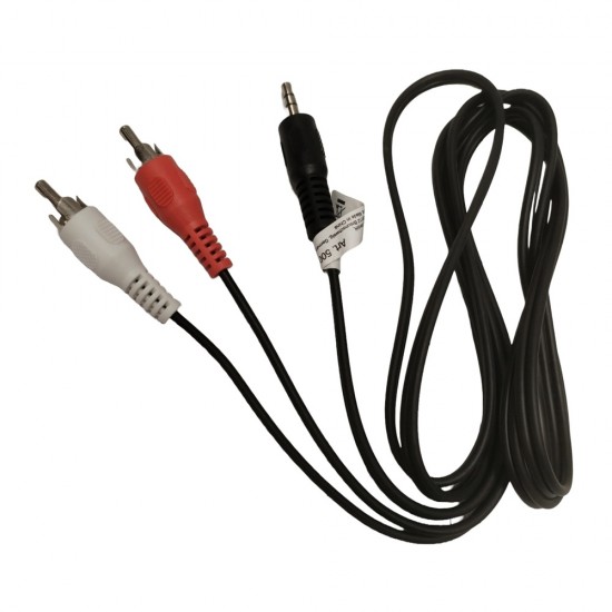1.5M AUX Adapter 3.5mm male to Phono RCA male audio Jack to stereo adapter cable