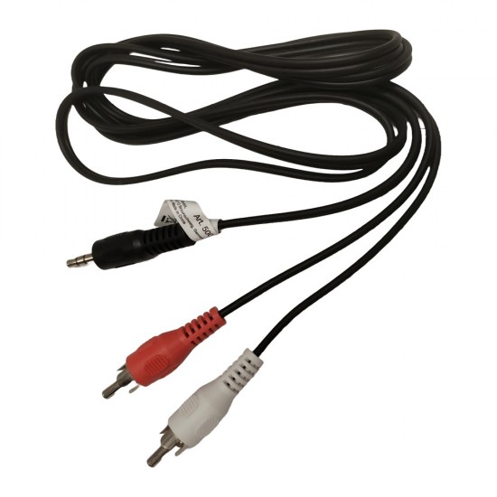 1.5M AUX Adapter 3.5mm male to Phono RCA male audio Jack to stereo adapter cable