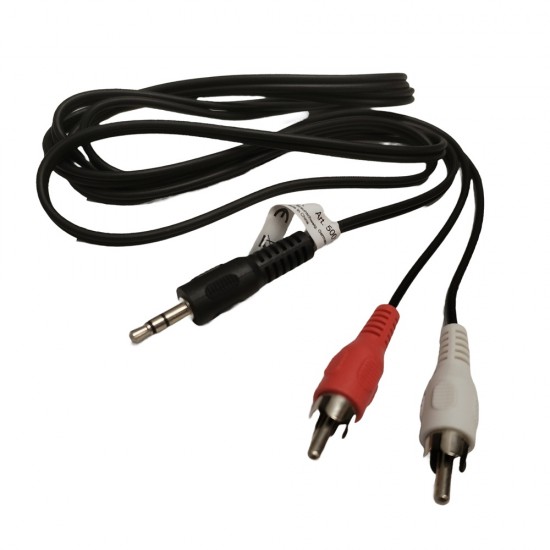 1.5M AUX Adapter 3.5mm male to Phono RCA male audio Jack to stereo adapter cable