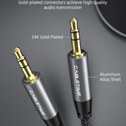 Premium 3m AUX Male to Male Cable 3.5mm Jack