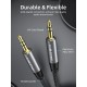 Premium 0.3m AUX Male to Male Cable 3.5mm Jack