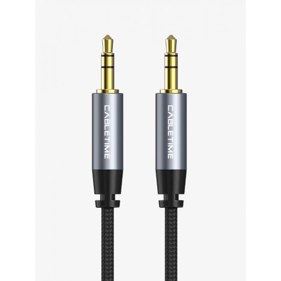 Premium 0.3m AUX Male to Male Cable 3.5mm Jack