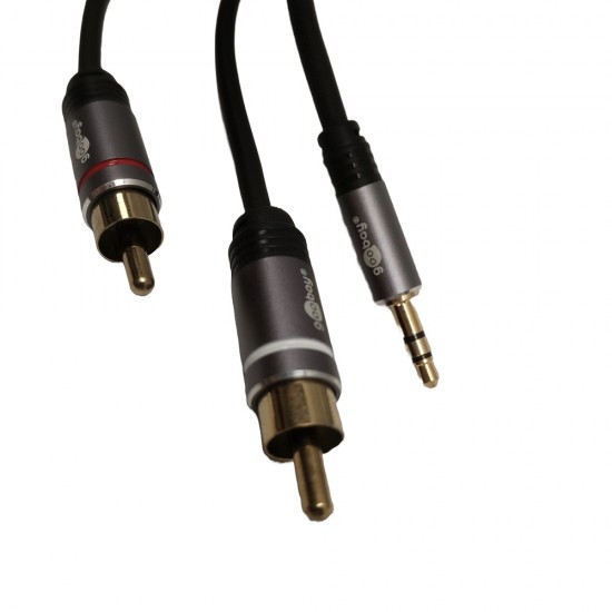 3M PREMIUM AUX ADAPTER 3.5MM JACK TO RCA AUDIO CABLE TWIN PHONO SPEAKER STEREO from Satcity.ie Ireland Limerick 3M PREMIUM AUX ADAPTER 3.5MM JACK TO RCA AUDIO CABLE TWIN PHONO SPEAKER STEREO
