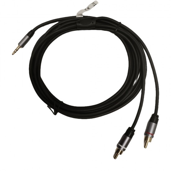 3M PREMIUM AUX ADAPTER 3.5MM JACK TO RCA AUDIO CABLE TWIN PHONO SPEAKER STEREO from Satcity.ie Ireland Limerick 3M PREMIUM AUX ADAPTER 3.5MM JACK TO RCA AUDIO CABLE TWIN PHONO SPEAKER STEREO