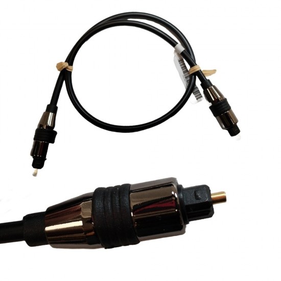 0.5M DIGITAL AUDIO OPTICAL CABLE FIBRE TOSLink LEAD WIRE PREMIUM SOUND BAR TV 
