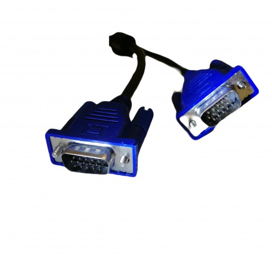 1.5M VGA CABLE High Resolution VGA 15 Pin PC to Monitor LCD TV Lead Male to Male