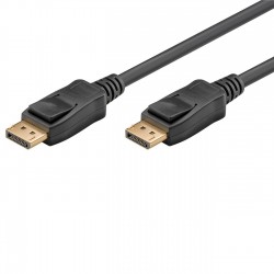 DISPLAYPORT V1.4 8K 60HZ 4K SHIELDED FLEXIBLE CABLE FOR PC LAPTOP TO MONITOR 1M