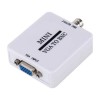 MINI VGA TO BNC VIDEO CONVERTER AV ADAPTER DIGITAL COMPOSITE BOX FOR HDTV CABLE