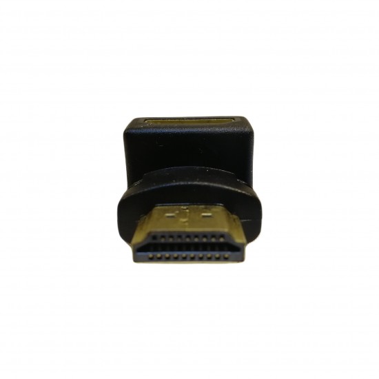 HDMI FEMALE TO HDMI MALE 4K RIGHT ANGLES ADAPTER 90 DEGREE CONNECTOR 2x270 CABLE from Satcity.ie Ireland Limerick HDMI FEMALE TO HDMI MALE 4K RIGHT ANGLES ADAPTER 90 DEGREE CONNECTOR 2x270 CABLE