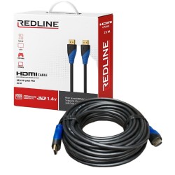 30m LEAD PRO HDMI TO HDMI Cable Red – HP-3000 PRO (Redline Series)