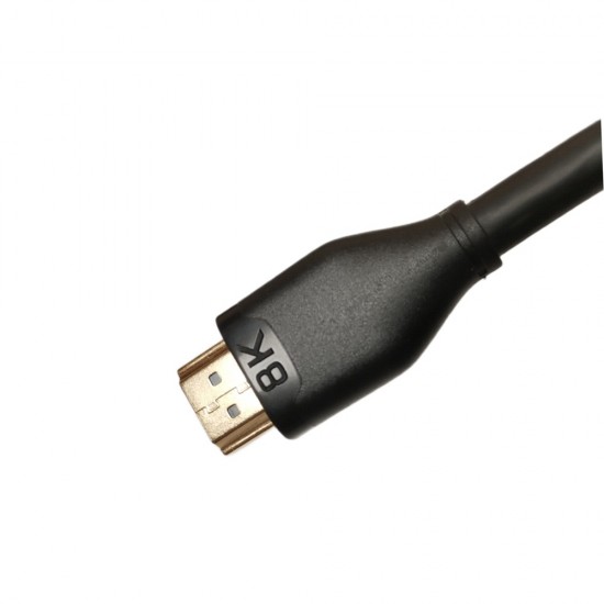 5m Lead Cabletime 8K Certified HDMI 2.1 Cable Ultra HD Speed Gold SKY TV Monitor
