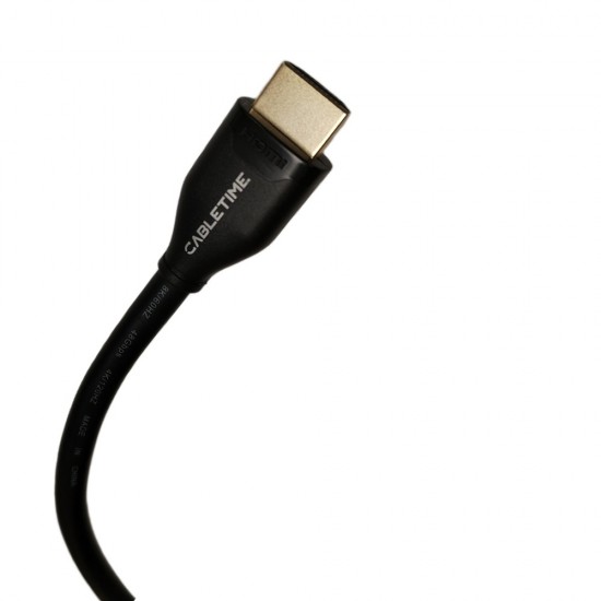 5m Lead Cabletime 8K Certified HDMI 2.1 Cable Ultra HD Speed Gold SKY TV Monitor