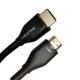 5m Lead Cabletime 8K Certified HDMI 2.1 Cable Ultra HD Speed Gold SKY TV Monitor