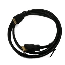 1.5M LEAD HDMI STANDARD MALE TO MINI HDMI MALE CABLE TYPE C TO TYPE A GOLD 1080P