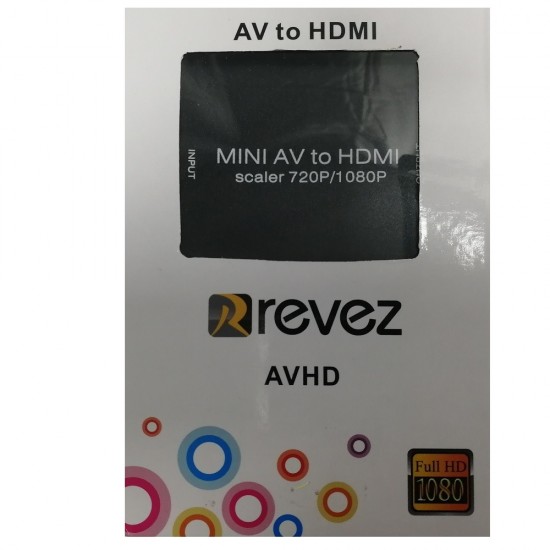 AV TO HDMI CONVERTER ADAPTER FULL HD 1080P VIDEO AUDIO TV TO HDMI MINI from Satcity.ie Ireland Limerick AV TO HDMI CONVERTER ADAPTER FULL HD 1080P VIDEO AUDIO TV TO HDMI MINI