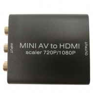  AV TO HDMI CONVERTER ADAPTER FULL HD 1080P VIDEO AUDIO TV TO HDMI MINI
