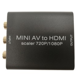  AV TO HDMI CONVERTER ADAPTER FULL HD 1080P VIDEO AUDIO TV TO HDMI MINI