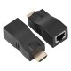 HDMI to RJ45 Converter, 30M Lossless Single Cable Extender, 4k ,2k HDMI to RJ45 Conversion Adapter