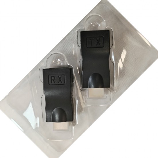 HDMI to RJ45 Converter, 30M Lossless Single Cable Extender, 4k ,2k HDMI to RJ45 Conversion Adapter