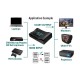 HDMI  to Scart Converter Composite Audio Video Scaler With HDMI Cable AV Adapter