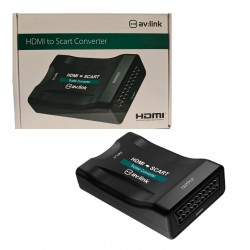 HDMI to Scart Converter Composite Audio Video Scaler With HDMI Cable AV Adapter HDMI to Scart Converter Composite Audio Video Scaler With HDMI Cable AV Adapter