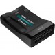 HDMI  to Scart Converter Composite Audio Video Scaler With HDMI Cable AV Adapter
