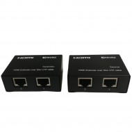 HDMI EXTENDER OVER DUAL UTP 2 X CAT5/6 ETHERNET EXTENDER ESD 1080P 30M WITH IR 