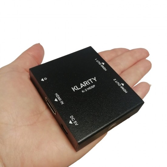 Klarity K-2 HDSP 2-Way 4K HDMI Splitter