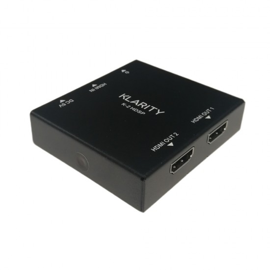 Klarity K-2 HDSP 2-Way 4K HDMI Splitter