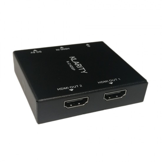 Klarity K-2 HDSP 2-Way 4K HDMI Splitter