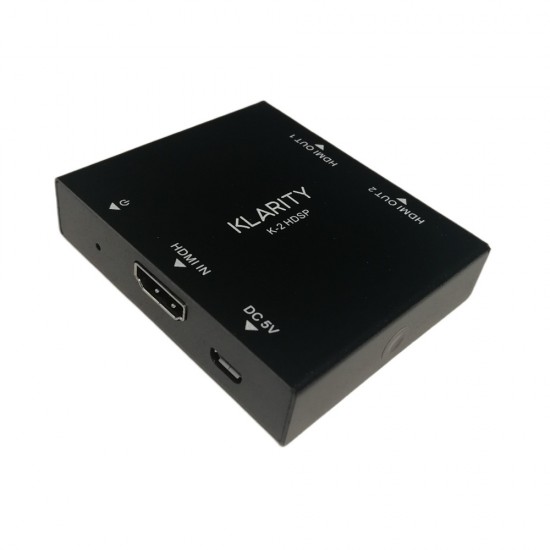 Klarity K-2 HDSP 2-Way 4K HDMI Splitter