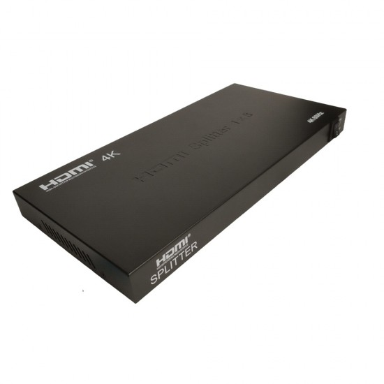 HDMI SPLITTER 8 PORT 1 INPUT 8 OUTPUT 1080P AMPLIFIER HUB HD TV PS3 REDLINE
