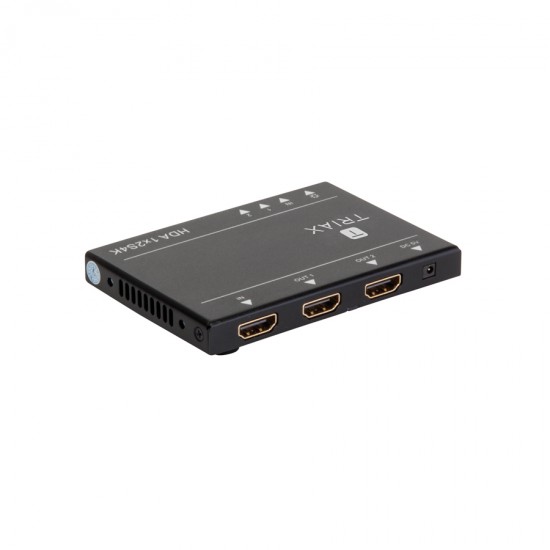 TRIAX HDA 1X2S4K HDMI 2 Way Splitter 4K (1×2) 1 IN – 2 OUT 310051