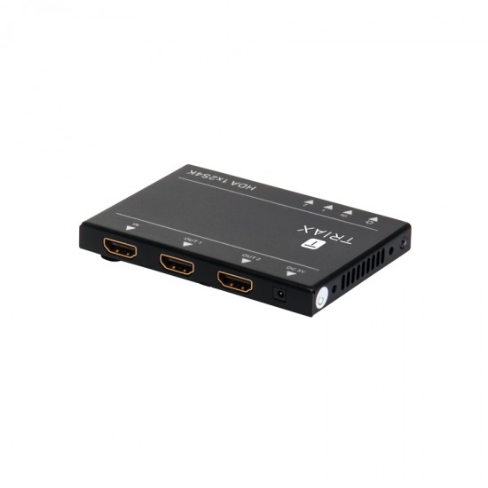 TRIAX HDA 1X2S4K HDMI 2 Way Splitter 4K (1×2) 1 IN – 2 OUT 310051